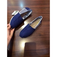 Chinese goods ~ 2 weeks - Blue striped Toms shoes