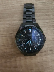 CASIO OCEANUS GPS 太陽能鈦金屬男裝錶