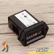 PA-HOME Engine Hour Meter, DC Timer Hour Meter Timer, Universal 12-36V Mechanical Hour Meter Boat