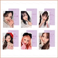 6PCS/Set IVE Yujin LOMO Card Mini Album IVE EMPATHY Postcards Collection Stars Periphery