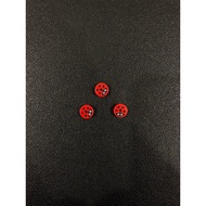 Lego Parts - 98138pb177 - Red, Tile Round 1 x 1 with Ladybug