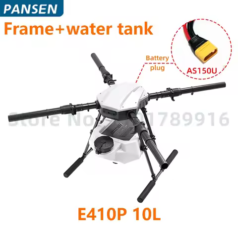 EFT E410P 10L 10kg Agricultural Spray Frame Kit Four-axis Folding Quadcopter With Hobbywing X8 G2 Po