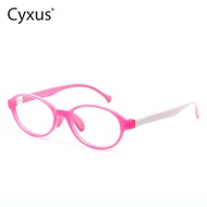 Cyxus Children Computer Anti-Blue Light Round Frame Glasses 2-6 6008