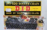 โซ่ 520-120 ข้อ DID สีดำ ข้อต่อกิ๊บ ไม่มีโอริง
