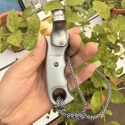 Round headed Flying Tiger Flat Leather Precision Stainless Steel Adjustable Bow Door Outdoor slingsh