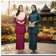 Baju kurung modern peace collection 554