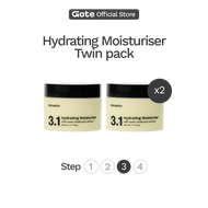 Goteskin Hydrating Moisturiser twin pack (50mlx2) - Lightweight Face Moisturizer Cream | Skincare |