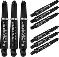 Harrows 3 Sets Carbon ST Dart Shafts - Total 9 Dart Shafts - Available in 3 Sizes - Heavy Duty Carbo