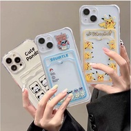 Pokemon Pikachu Gengar Eevee Casing For Iphone 12 11 16 15 14 13 Pro Max XR 7 8 6 6S Plus XS Max 7Pl