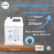 Dfenze Sanitizer Covid Combo (5L) Kills 99.99% Covid, HFMD, H1N1, Influenza A Virus