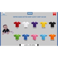 Empiric Unisex Cute Babies Short Sleeve Button T-Shirt