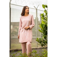 EZE FASHION 792 SET BLOUSE WITH PANTS CHIFFON JAPANESE