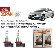 Osram Halogen H11 Bulb 12V 55W Head Lamp Bulb For Honda Civic ( FC ) Non-LED 2016 – 2022