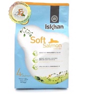 Iskhan Soft Salmon (4) 1.2kg - All Life Stage Soft Salmon Dog Food