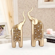 Crafts Creative Gift Decoration Living Room Decoration European Decoration Champagne Rose Cabinet Ho