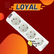 Loyal Terminal Socket Grounding Plug OB Outbow 4 Holes + Lamp LY-904L LY904L LY 904 L