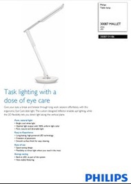 Philips Mallet Desk Light Eyecare LED 30087