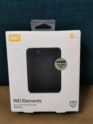 (包順豐) Western Digital WD Elements Portable 5TB硬碟