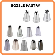 Nozzle Swiss Tart 4B 864 1M Icing Piping Cake Pastry Tips Deco Churros Acuan Swiss Tart 4B 864 1M 1A