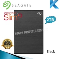 Seagate 2TB Backup Plus Slim External Hard Disk HDD