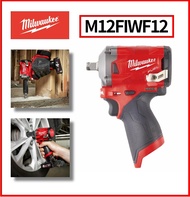 Milwaukee Impact Wrench cordless M12FIWF12 12V Impact Wrench – Body Only