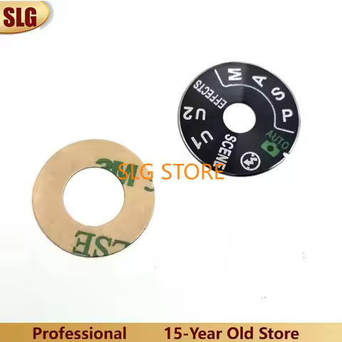 New Top Cover Function Model Dial Button Label for Nikon D7100 D7200 D7500 D750 with free adhesive t