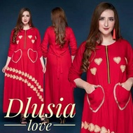 Daster arab Dlusia love dress