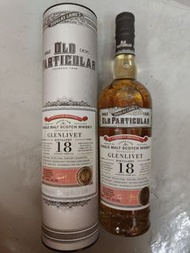 Douglas Liang's Old Particular Glenlivet 18 Years Old Single Cask Single Malt Whisky  道格拉斯蘭恩 Old  Pa
