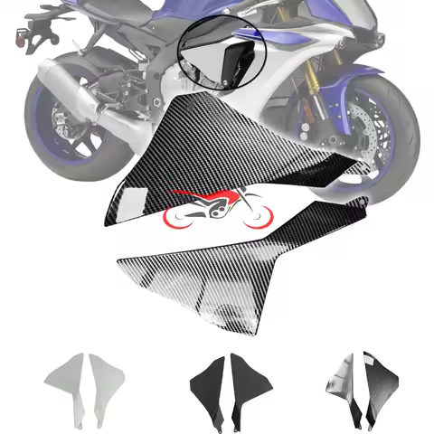 Motorcycle Carbon Fiber Pattern Side Panel ECU Mid Trim Panel Fairing For YAMAHA YZF-1000 YZF-R1 YZF