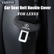 For Lexus Car Seat Belt Buckle Cover Buckle Decoration Case Car Interior Accessories IS250 CT200H ES