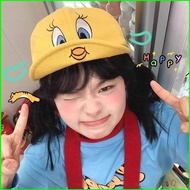 SQ1 Cute cartoon Tweety Bird Cuidi sun visor baseball cap Korean summer duckbill cap sun hat QS1