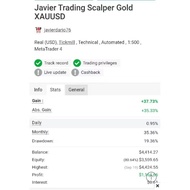 Forex Robot Javier Trading Scalper Gold MT5 + MT4 With Set Files