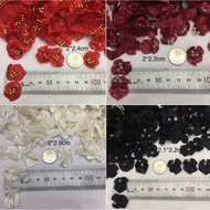 50pcs Mini Ribbon Satin Ribbon Bow  ribbon doorgift pearl ribbon Beads ribbon bow reben riben reben 