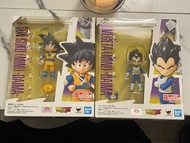 “全新1套2盒”Bandai SHF 龍珠 大魔 Dragonball Daima 悟空 比達  Son Goku Vegeta Mini