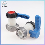 LEFT IBC Tank 1000L DN50 75Mm Liter 62Mm To Export Male 2 Inch Butterfly Valve Switch GHT