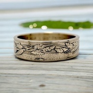 中非硬幣戒指 10 法郎 1975-1988 年，中非硬幣戒指 10 法郎 1975-1988 年，中非戒指，硬幣戒指 CFA