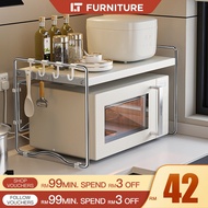 Rak Microwav and Oven Rice Cooker Rack Carbon Steel Oven Rack Microwave Rack Heavy Duty Metal Kitche