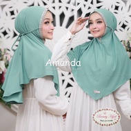 [Ori Beauty Hijab] AMANDA••arsila jersey instant hijab••Instant bergo