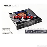 Power audio Ashley Turbo 412 original Ashley 4 channel