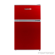 ☊∋✱Fujidenzo 3.5 cu. ft. Two Door Personal Refrigerator RDD-35 R (Lucky Red)