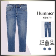 【HUMMER】Seluar Jeans Panjang Cutting Slim Warna Biru Saiz 28-40 H0035