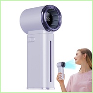 Turbo Handheld Fan Adjustable Turbo Small Rechargeable Portable Handheld Personal Fan Personal Cooli