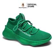 Hush Puppies_รองเท้าผู้ชาย รุ่น ELEVATE BUNGEE HP IHCFT1552E - สีเขียว รองเท้าผ้าใบ รองเท้าผ้าใบแบบผ