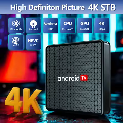 Android TV Box Super Console TV Box for 8K@60FPS 4K@120FPS with Android 12 AV1 8G+64G 2.4G&5G Dual W