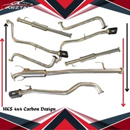 HKS Exhaust 4x4 hilux vigo revo triton ford raptor navara fortuner