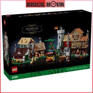 LEGO ICONS 10332 Medieval Town Square (Minor Creases)