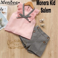 Setelan Anak Perempuan Viral 2022 SET MONERA KID Set Kids Supplier Baju Anak Pusat Grosir Baju Musli