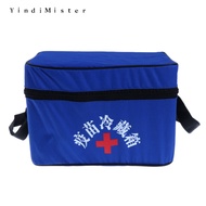 YindiMister 12L Cooler Ice Storage /   Storage Box Ice Cooler Box Blue with Adjustable