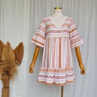 V-neck Bohemian Dress