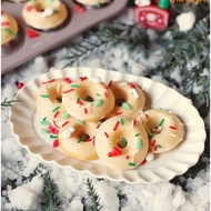 ((Baking God Fist) Chefmade wk9929 Golden 20 Non-Stick Mini Donut Cake Mold Baking Pan wk9929